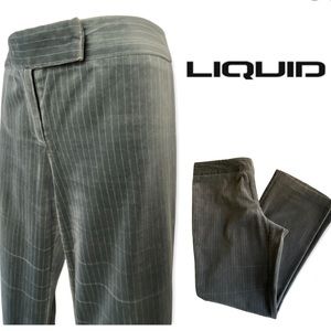 Vintage Velvet Crop Flared Green Pants